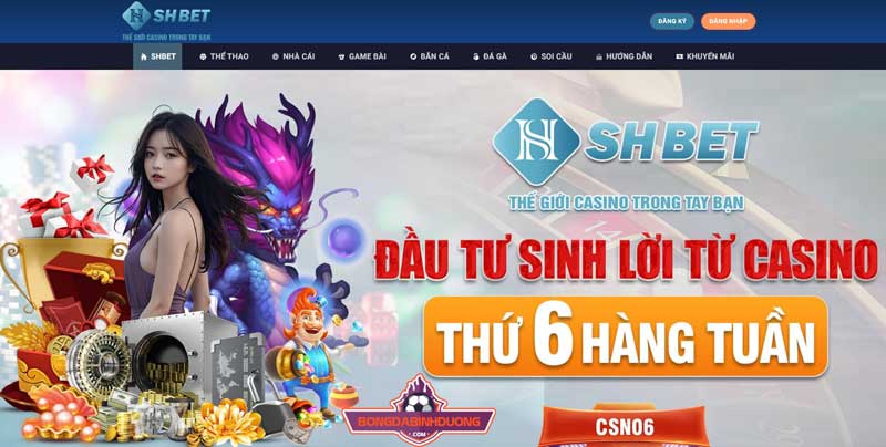 SHBET – Sân chơi giải trí cá cược online đỉnh cao số 1 châu Á